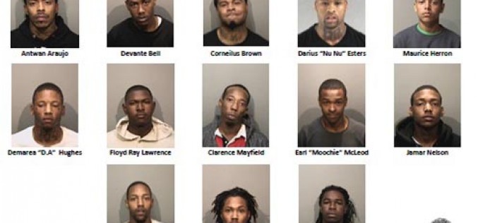 Oakland PD conducts gang sweep to curb local violence