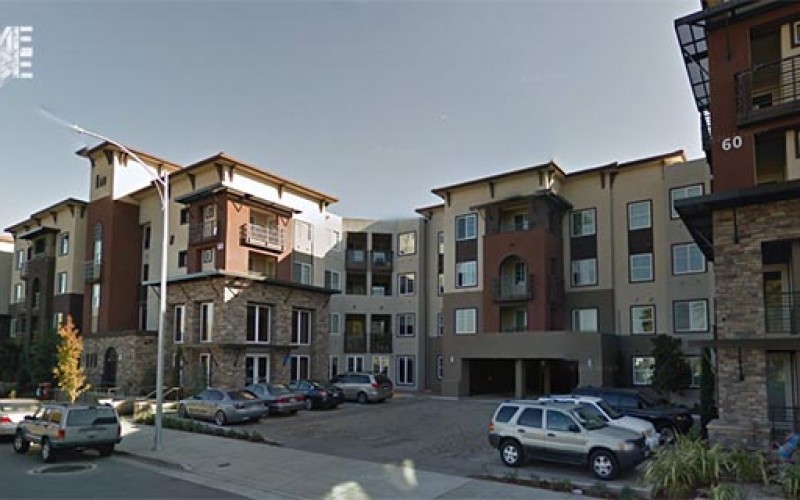 Male suspect jumps two stories from parking garage to try and escape