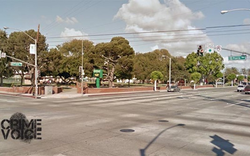Los Angeles Bicyclist Gets Popped in Hawthorne