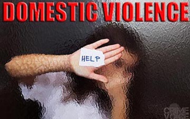 Broken wrist in domestic violence incident