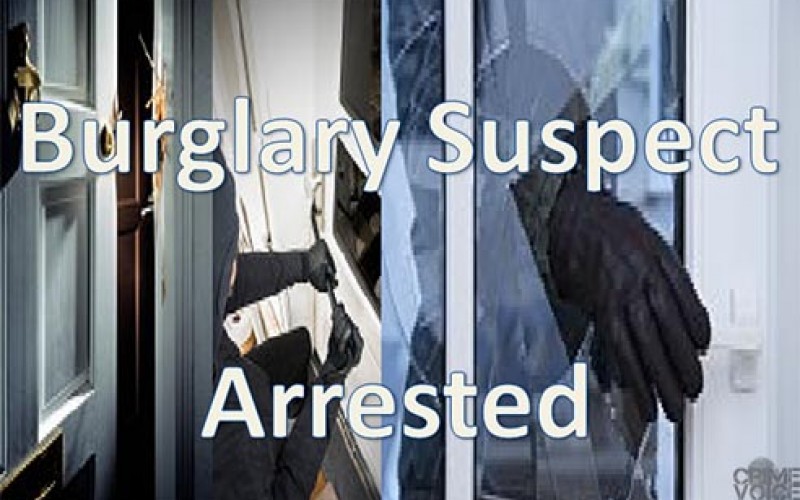 Fleeing burglary suspect gets trapped in air duct