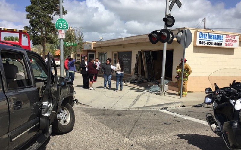 Senior Driver Causes Havoc and Injuries in Crash