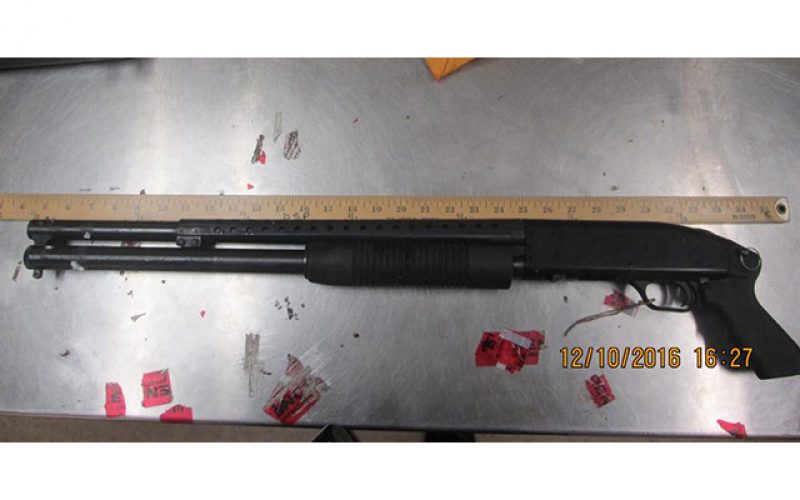 Homeowner Threatens Visitor with Shotgun