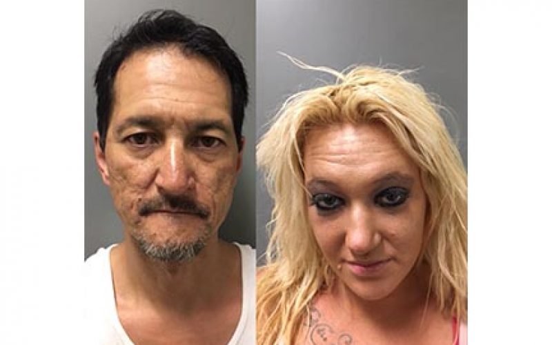 Two in Stolen Car Transporting Drugs