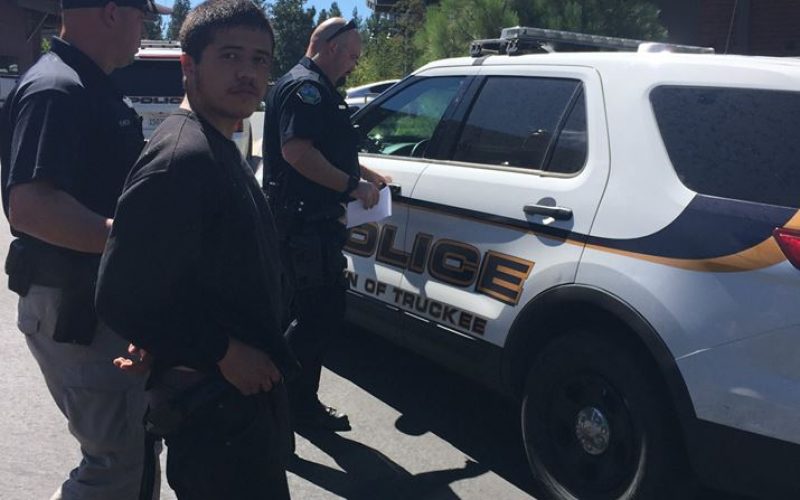 Man with Large Knife Runs Around, Tries to Stab People