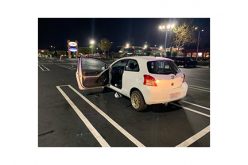 Car thief makes new road on Westminster train tracks