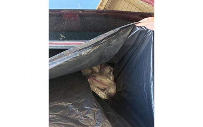 Border Patrol Takes One Down – 99 Bundles of Meth in the Car