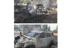 Suspected DUI driver tries to flee, after crashing and burning his vehicle
