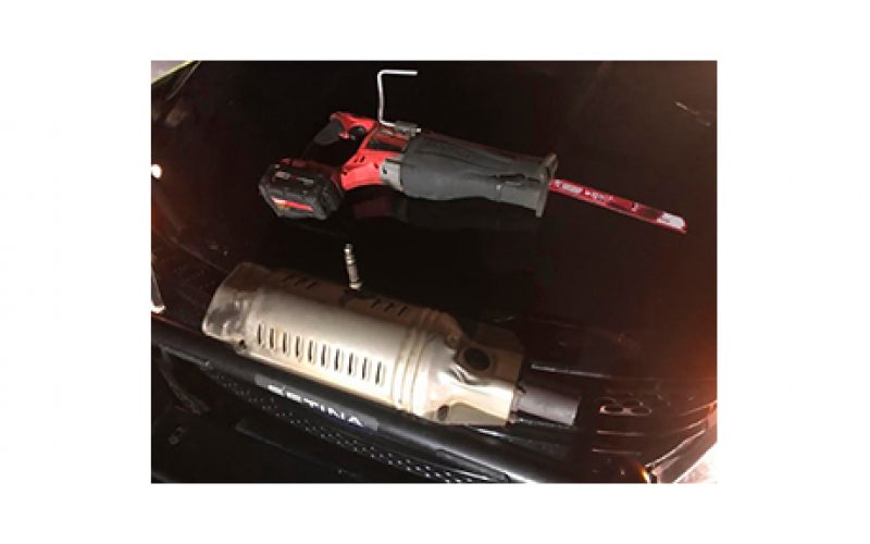 2 Men Pulled Over for Traffic Stop, Arrested for Catalytic Converter Theft