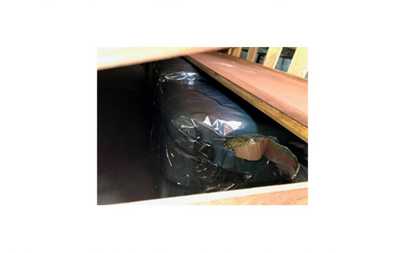 Authorities discover 2,400 pounds of marijuana smuggled in furniture
