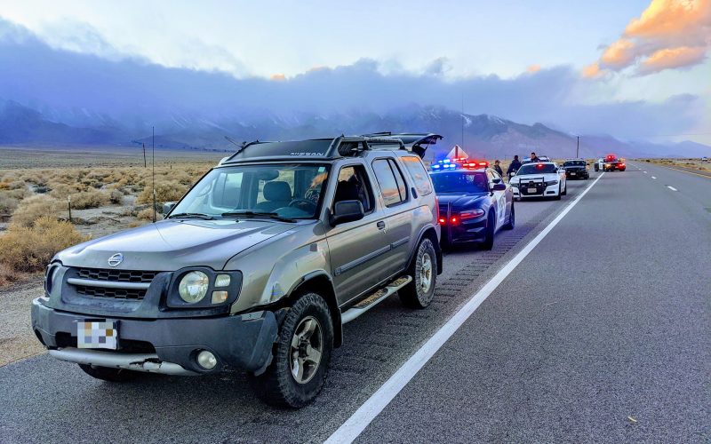 Auburn woman booked for felony evasion, misdemeanor DUI in Inyo County