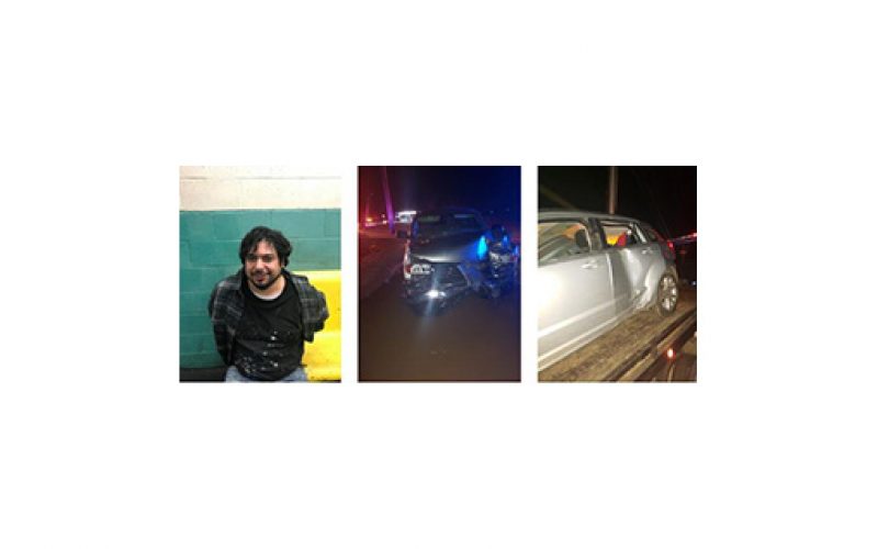 Felony DUI crash leads to arrest, resistance