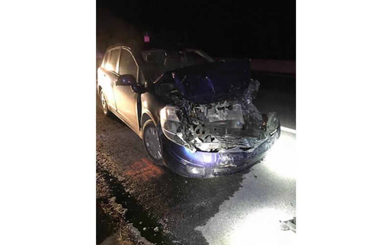 CHP PATROL VEHICLE STRUCK BY HIGH SPEED DRUNK DRIVER