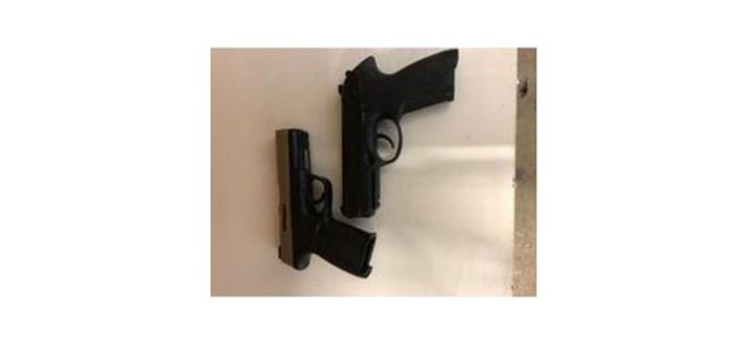 Guns Seized at Illegal Marijuana Drug-House Clamp Down