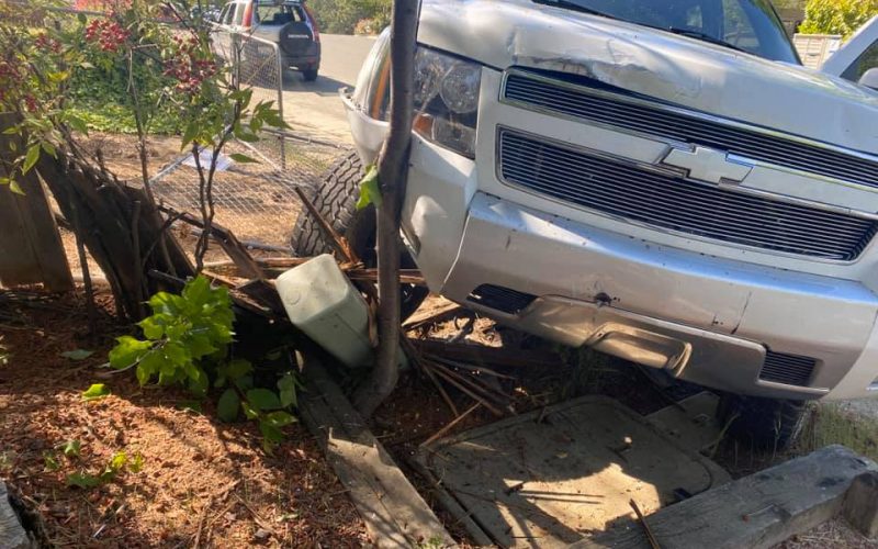 Grass Valley PD searching for evasion suspect who crashed truck, abandoned it with drugs inside