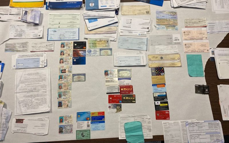 Known mail thief caught again with stolen mail