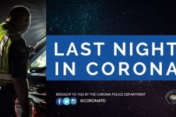 A recent 24 hours in Corona, California