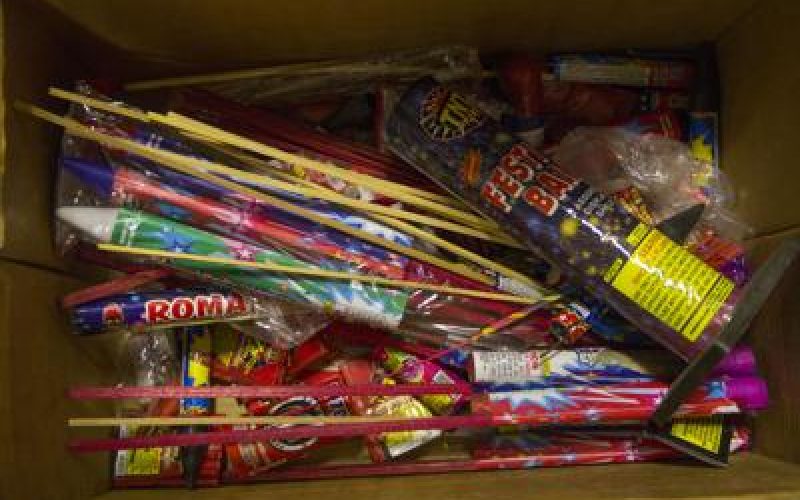 Busted with Fireworks and Drug Paraphernalia