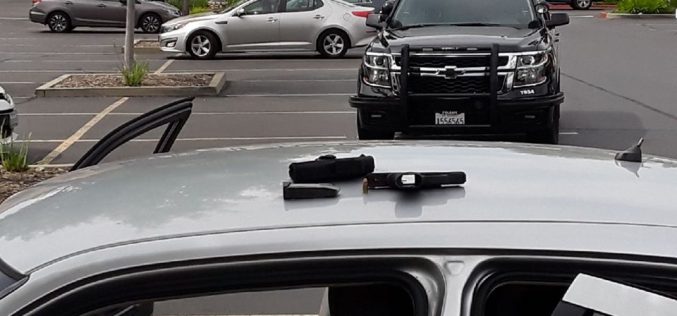 Welfare Check Leads to Arrest of Convicted Felons in Possession of Firearms