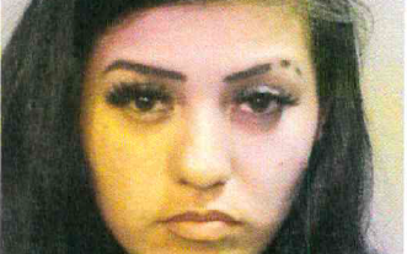 Trio in a stolen car, driver is a fiesty female
