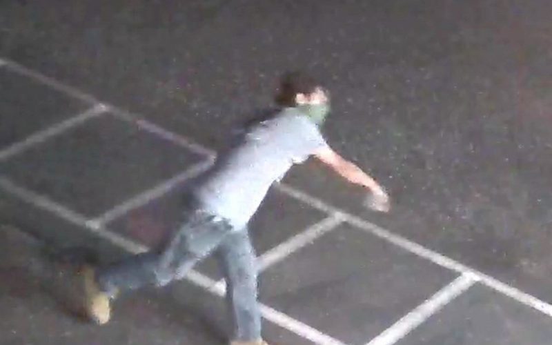 ARREST MADE IN POLICE DEPARTMENT VANDALISM CASE