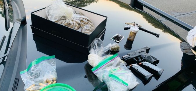 Three arrested on various charges after Folsom traffic stop