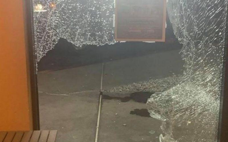 Fleeing Suspect Crashes Through Picture Window