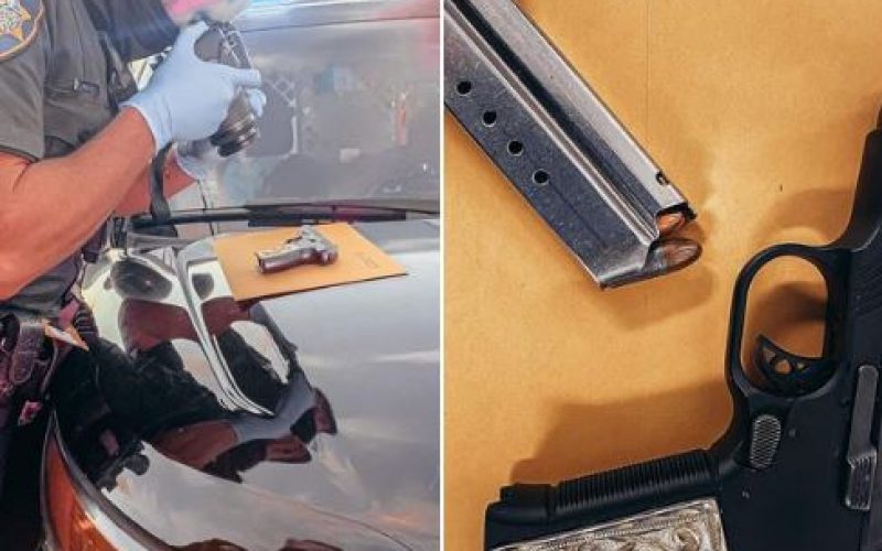 Suspect on the “Lam” caught with gun