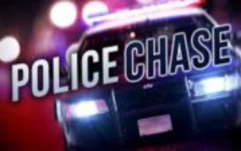 Suspect Leads Police on Vehicle Pursuit