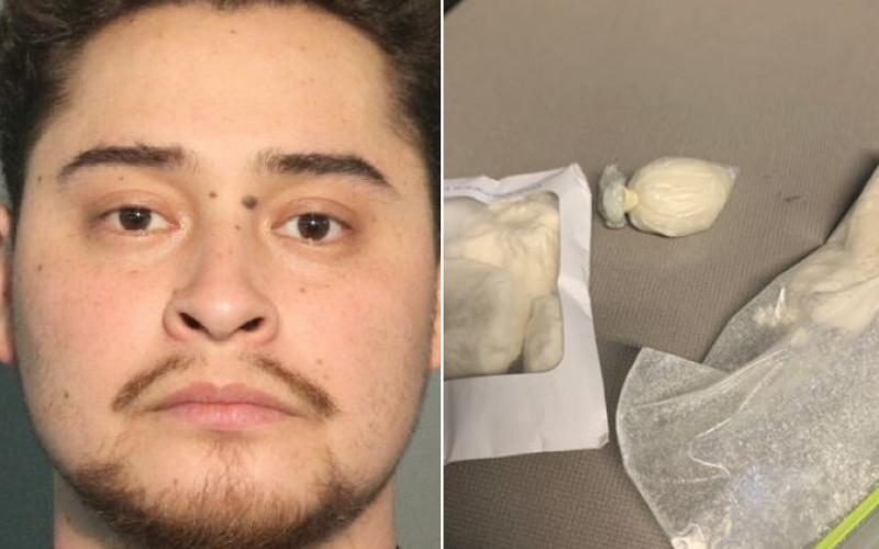 Traffic violation leads to a drug arrest
