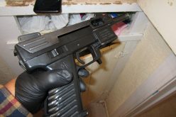 Reckless driver leads to seizure of four guns