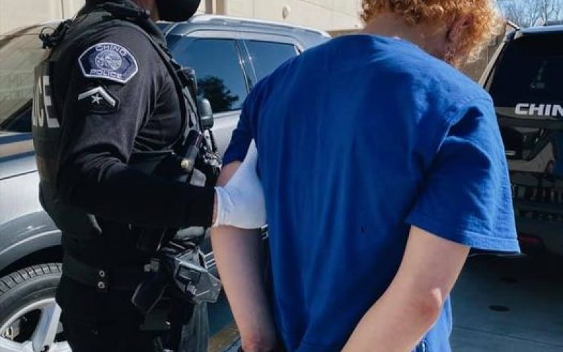 Alley arsonist apprehended with witness assistance