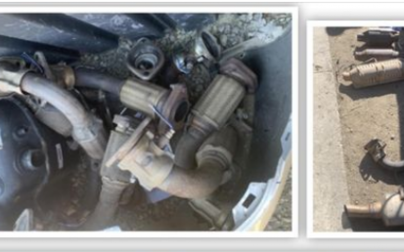 Four Arrested for Catalytic Converter Thefts