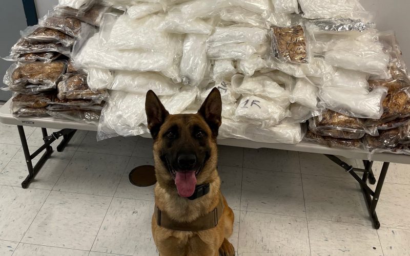 Four duffle bags of meth