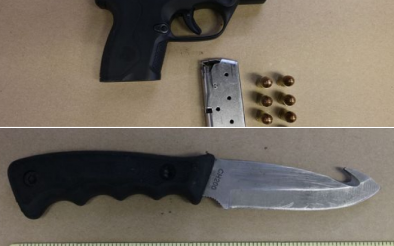 SBPD Detectives Arrest Wanted Felon with Loaded Firearm:
