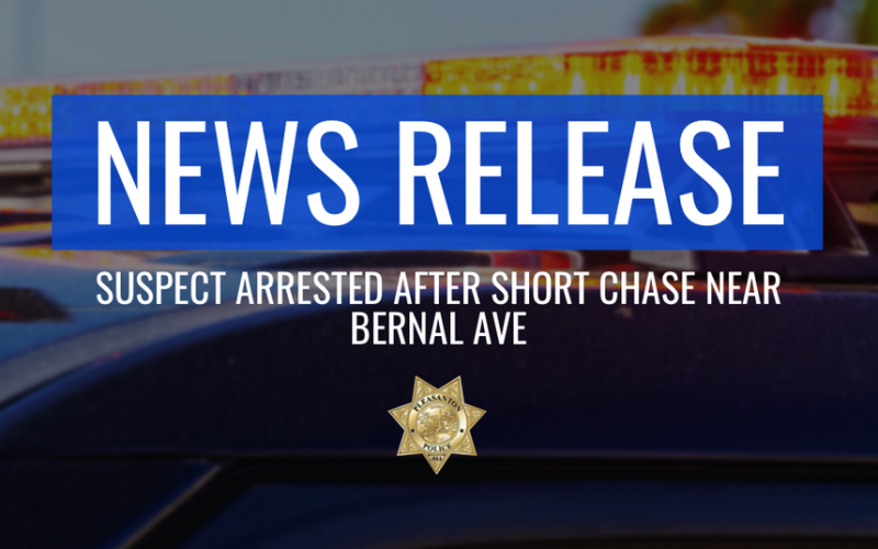 Felon Suspected of Crashing a Stolen Car after Fleeing from Safeway