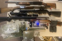 Meth on hand, cannabis and guns at home