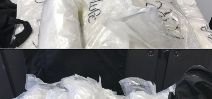 94 pounds of meth seized in traffic stop