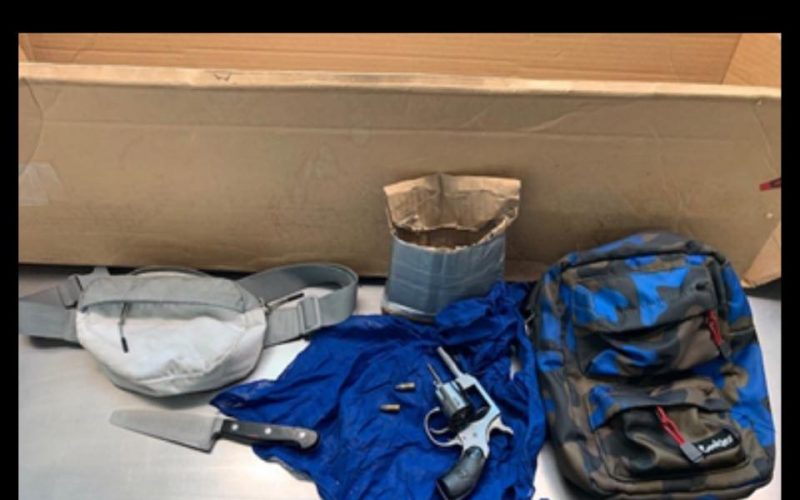 Passenger under the influence with stolen gun