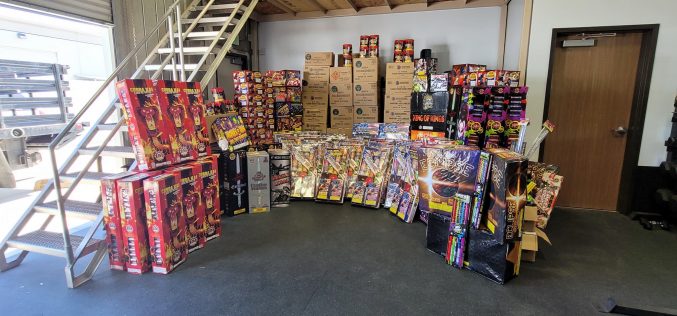 ILLEGAL FIREWORKS OPERATION 