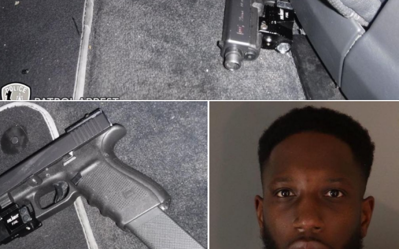 CROWD SURROUNDS OFFICERS WHILE THEY ARREST GANG MEMBER