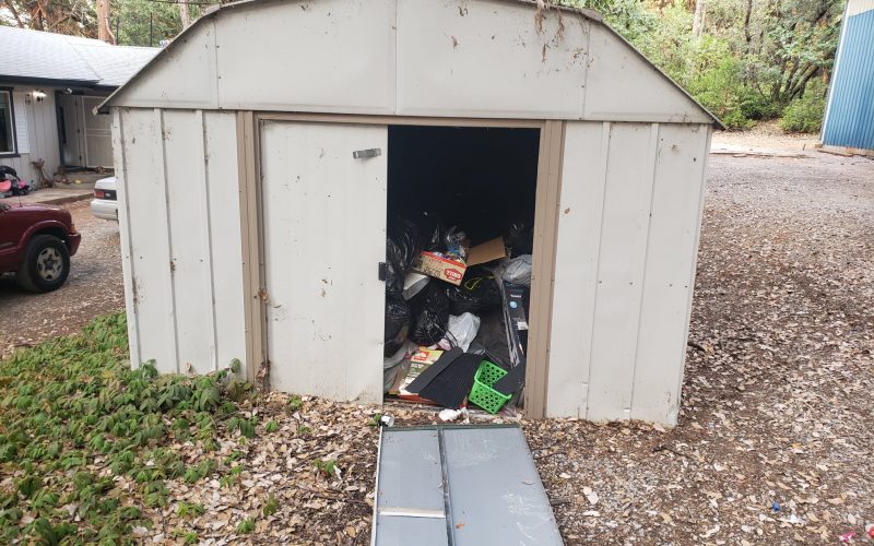 Trashy squatters ousted from house not their own