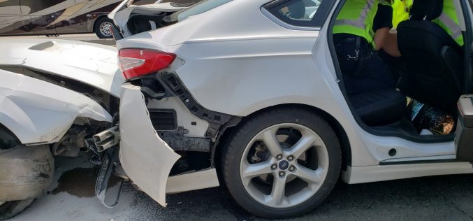 Redding Police arrest woman who allegedly fled from multi-vehicle collision