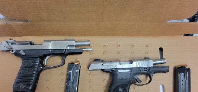Man arrested for brandishing gun, threatening