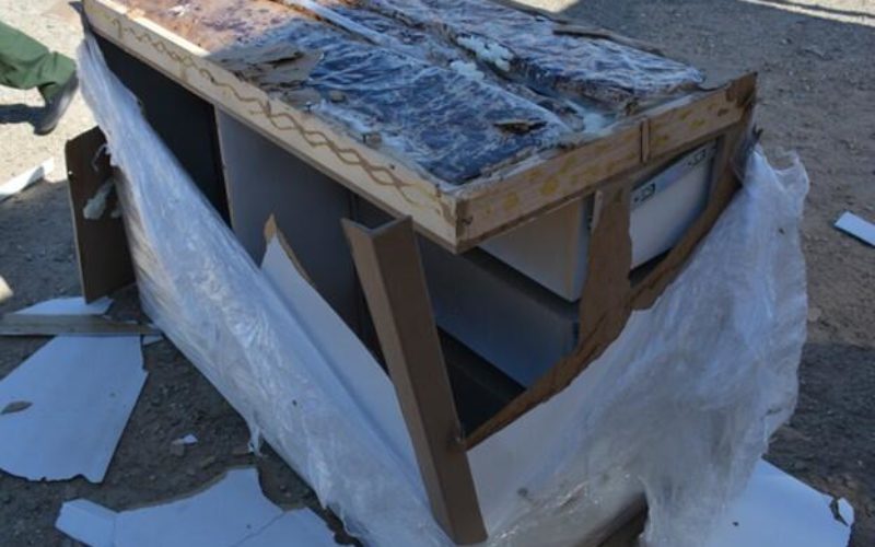 Agents Seize Meth Hidden in Furniture at Highway 86 Checkpoint