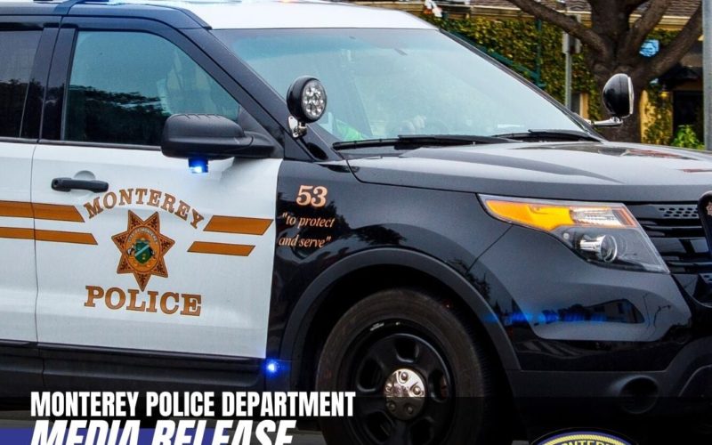 Felony Battery on a Monterey Peace Officer – Arrest