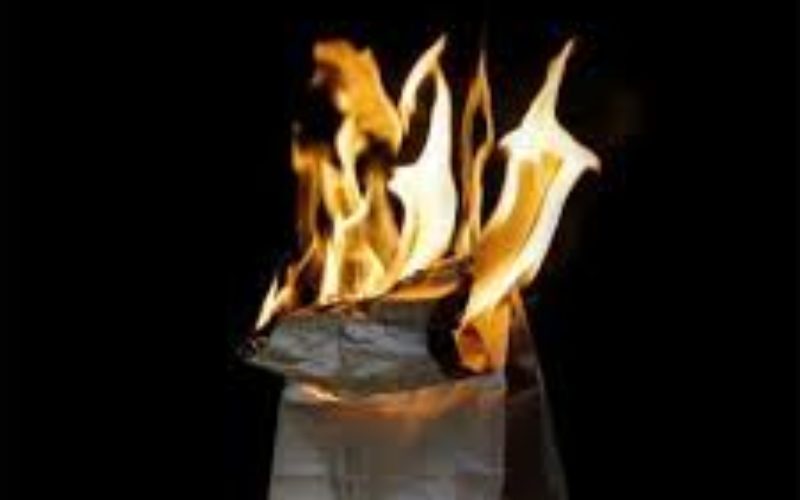 Firebag-throwing Firebug Busted