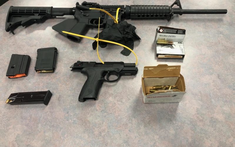 Man shoots gun in driveway, arrested at work