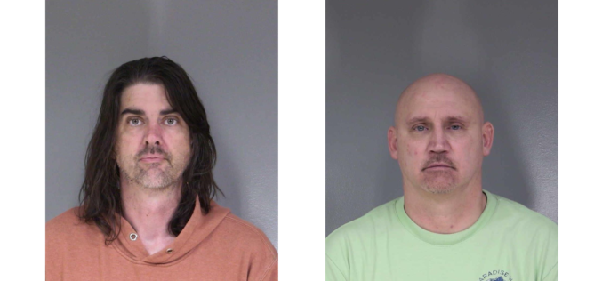 Two men arrested in connection to alleged domestic violence, gun discharge incidents