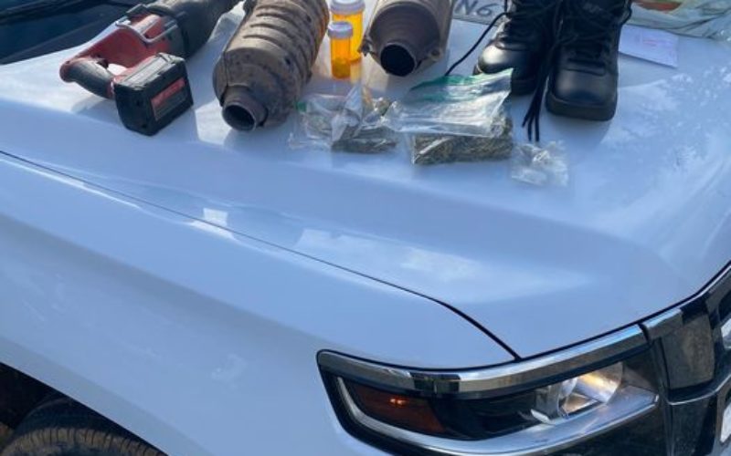 Vehicle burglary at In Shape Fitness